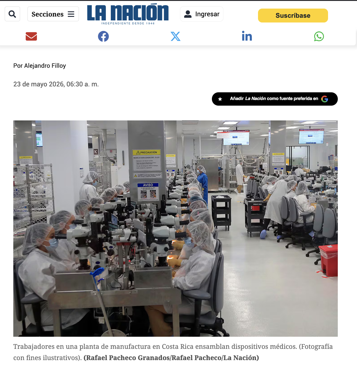 Víctimas de nuestro propio éxito
